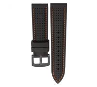 WTNZBAEM Cinturino in silicone traspirante da 20 mm e 22 mm compatibile con Casio Swordfish MDV-106 MDV-107 MTP1374, cinturino sportivo impermeabile in gomma Seiko PROSPEX(Antique Black,20mm)