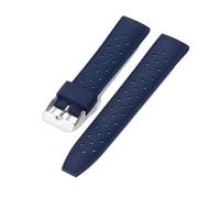 WTNZBAEM Cinturino universale in silicone da 20 mm e 22 mm compatibile con Huawei Watch 3, 4, 5 Pro, accessorio for orologio compatibile con cinturino sportivo Samsung Galaxy Watch(Blue,20mm)