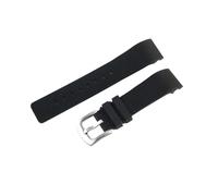 WTNZBAEM Compatibile con Cartier Santos Sandoz 100 Cinturino in gomma impermeabile e traspirante in silicone for uomo e donna, trama sottile da 20 a 23 mm(Black-ST-K2,20mm)