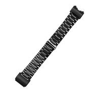 WTNZBAEM Compatibile con Casio G-SHOCK GWG-1000-1A/A3/1A1 GB/GG Cinturino for orologio da uomo sportivo in acciaio inossidabile nero, cinturino da polso impermeabile, accessori(3101)