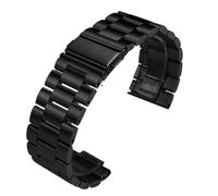 WTNZBAEM Compatibile con cinturino in metallo Casio PRW-600/PRW-60 PRW-6800/6900 PRW-30/50/70, cinturino for orologio in acciaio inossidabile massiccio con sgancio rapido(54-black)