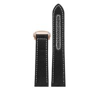 WTNZBAEM Compatibile con il cinturino dell'orologio Omega Seamaster 300 Compatibile con lo Speedmaster AT150 Compatibile con il cinturino in pelle canvas della serie Snoopy 310.32 Cinturini da 19 20 2