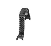 WTNZBAEM Compatibile con il cinturino in acciaio inossidabile massiccio di terza generazione Casio G-SHOCK Big Mud King GWG-B1000, cinturino in metallo modificato for uomo(76 Black)