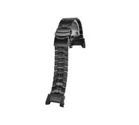 WTNZBAEM Compatibile con il cinturino in acciaio inossidabile massiccio di terza generazione Casio G-SHOCK Big Mud King GWG-B1000, cinturino in metallo modificato for uomo(3137 titanium-black)