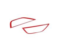 WTNZBAEM Compatibile con Toyota 86 22-23 Compatibile con Subaru BRZ 22-24 ABS Rosso/Fibra di Carbonio Maniglia Interna della portiera dell'auto Copertura Adesiva Accessori for Auto(Red)