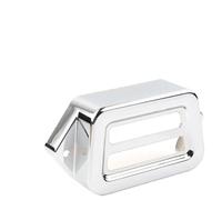 WTNZBAEM Coperchio regolatore di tensione for moto in alluminio cromato con bulloni compatibile con Harley Road Glide Road King Classic 1998-2008