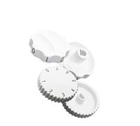 WTOSTIST Manopola di controllo della temperatura rotante, compatibile con Haier, termostato frigorifero 7 posizioni manopola di controllo della temperatura 0060804961 (1 PCS)