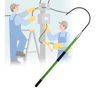 WTRYRN Bastoni di Salvataggio di Emergenza per elettrocuzione Commerciale, palo Isolato in Resina epossidica, per elettricisti, montatori di Linee elettriche 3mGreen-Three