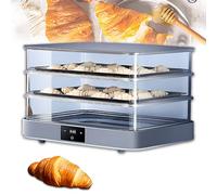 WTRYRN Cella di lievitazione per Pane CF240, fermentatore Automatico per Impasto, Timer da 1 Minuto a 24 Ore e Riscaldamento Nascosto, Perfetta per Yogurt Fatto in casa, Vino di Riso e Formaggio