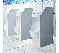 WTTTTW 1pcs, Divisore per orinatoio da 90 cm/35", deflettore per WC per orinatoio da Uomo, Pannello divisorio per WC, Schermo per la Privacy a Parete per scuole, asili, luoghi pubblici