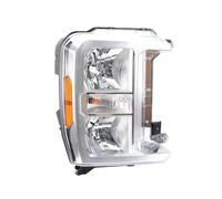 WTXXGQ Blocchi Fari Anteriori Auto per Ford per F250 per F350 per SuperDuty 2023 2024 Fari Alogeni Anabbaglianti H11 / Abbaglianti HB3 Lampadine Fanale Proiettore(1piece Right Side)