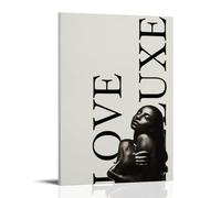 WTZRFV Sade Love DeluxePoster motivazionale da parete su tela, stampa su tela, decorazione per casa, soggiorno, camera da letto, design moderno, stile cornice, 40 x 60 cm
