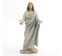 wu Gesù la benedizione Vera Statua di Bronzo Statua Fusione in Polvere 12"