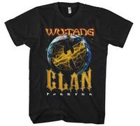 Wu Tang Clan Bat Globe Forever Shaolin Hip Hop Rap Music Band T Shirt WTC84215