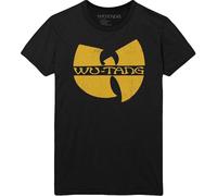 Wu-Tang Clan 'Logo' (Nero) T-Shirt - NUOVO E UFFICIALE
