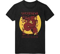 Wu-Tang Clan T Shirt Inferno Band Logo Nuovo Ufficiale Unisex Nero Size L