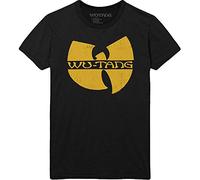 Wu-Tang Clan 'Logo' (Nero) T-Shirt - NUOVO E UFFICIALE