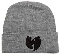 Wu Wear Berretto Urban Streetwear Winter Fashion, Hip Hop, unisex, confortevole, grigio., Taglia unica