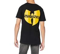 Wu Wear Front-Back Tee T-Shirt, Nero, M Uomo