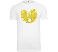 Wu-Wear Split Logo Tee White S Bianco