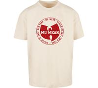 Wu-Wear T-shirt Circle Logo Oversize Tee WU061 S Beige