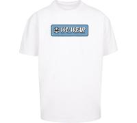 Wu-Wear T-shirt Earth Logo Oversize Tee WU060 M Bianco