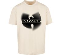 Wu-Wear T-shirt Faded Logo Oversize Tee WU063 5XL Beige