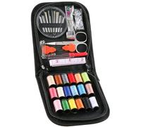 WUBAYI Kit da cucito da 70 pezzi, compatto e portatile, da viaggio, per casa, viaggi ed emergenze, include aghi di riparazione, fili e accessori essenziali per cucire