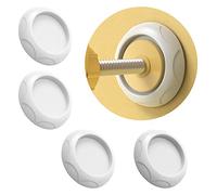 WUBAYI Protezione da parete per cancello di sicurezza in silicone 4 pezzi Protezione da parete per cancello per cancello per estensione per cancello per scale per cancello per bambini