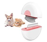 WUBAYI Spazzola per gatti 2 in 1 per cani e gatti, portatile, per la pulizia e il massaggio, per la rimozione dei peli dei gatti, spazzola lavabile per rimuovere i grovigli, sporco, capelli