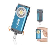 WUBEN G2 LED Mini Torcia 500 Lumen Portachiavi Luce Ricaricabile Portatile Magnetica Lampada COB Sottile con Clip Posteriore 5 Modalità Luce Torcia EDC per Viaggio Campeggio Ricerca