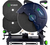 WUBER Sega A Ghiera Sega A Nastro Sega Per Metallo 2950W 350mm + 2x Disco