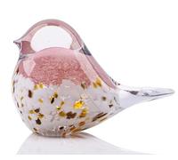 WUBIANJIE Fermacarte in vetro soffiato a mano a forma di uccello, da collezione, per soggiorno, camera da letto, libreria, tavolino da caffè, piccolo ornamento per la casa, decorazione per la casa