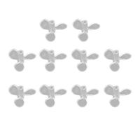 Wudaizhi 10 Pezzi Eliche di Ricambio per Esche Pesca Robotizzate Elica per Esche Pesca Esche Artificiali Wobblers Pesca Swimbait Multi-Sezione Bionico Esche Finte Strumenti Pesca