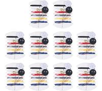 Wudaizhi 10 Pezzi Impostare Mini Kit Portatile Kit di Cucito Thread Pin per Spillo per Viaggio per La Casa per Curare La Borsa per Le Forniture di Hotel da Viaggio