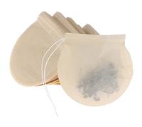 Wudaizhi 100 Pezzi per Sacca da tè Bustine Biodegradabili Biodegradable Colastring Echriedile Filtro a Foglie Sciolte a Foglia di Erbe in Medicina