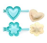 Wudaizhi 2 PCS Cucine di Gnocchi per Sculture Manuali Pelmeni Grandi Accessori per Stampi Modellazione Realizzare Strumenti di Torte di Spedizione Gratuite