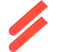 Wudaizhi Copricatena per Motosega 20 Pollici, 2 Pezzi, Copertura Protettiva per Lama della Barra per Motosega in Plastica, Copertura per Fodero con Piastra Guida per Attrezzi Giardino