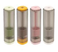 Wudaizhi Custodia Magnetica per Aghi 4 Pezzi - Scatola per Aghi Cucito per Principianti, Facile Accesso alle Forniture per Quilting, Portatile per Laboratori Artigianali Domestici, Riparazioni di