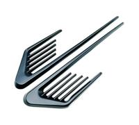 WUDIJING 2 Pezzi Distintivo Laterale Auto per VW Tiguan 2 / Golf 7 7.5 / Touran 5t / Passat B8 Valiant 2016-2022 2023, Adesivo di Rifinitura in Metallo Auto Decorazione Esterna della Carrozzeria,B