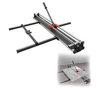 WUDLEP Tagliapiastrelle da 122 cm, tagliapiastrelle manuale a doppia guida, in lega dura, con manico ergonomico, precisione guidata al laser, per piastrelle in ceramica e porcellana