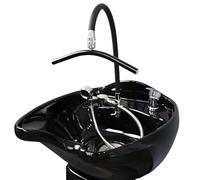 WUDLi Head Spa Equipment Frame, Doccia con Tubo Flessibile da 60 cm, l'uscita dell'Acqua può ruotare di 360 °, per lavabo o Letto Shampoo