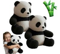WUDLi The Pandy-Emotional Healing On Demand, Realistic Panda Plush for Emotionals Support, lussuoso con pellicce ultra soft e design simile ad abbraccio, giocattolo da compagnia emotivo realistico