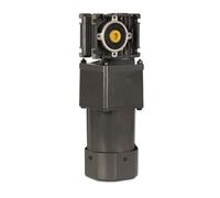 WUDOLI 1pc 40W RV40 Ingranaggio a vite senza fine Riduttore a due stadi Motore 220V AC Monofase Flangia 90x90mm Autobloccante Regolare la velocità del motore controllore(6.5rpm)