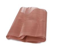 WUDOLI Filtro schermante in tessuto di rame intrecciato da 10 maglie e 200 maglie - Schermo in rame di alta qualità for setacciatura a secco e schermatura del segnale industria(120 mesh 7.5x7.5cm)