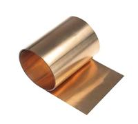 WUDOLI Foglio Piatto Piastra di Bronzo fosforoso Pelle di Bronzo fosforoso Foglio di Bronzo fosforoso Che elabora la Striscia di Rame fosforoso Materiali Quadrati (Size : 0.5x200x100mm(1pcs))
