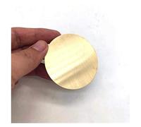 WUDOLI H62 Ottone Disco Piatto Rotondo Foglio Dia 20mm 30mm 50mm 60mm 80mm 100mm 150mm 200mm Lamiera di Rame Puro Solido Spessore 0.5mm-20mm (Color : Thicknesses 1.5mm, Size : 150mm (1pcs))