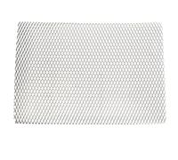 WUDOLI Lamiera di titanio metallica resistente alla corrosione e al calore, piastra perforata espansa 200 mm x 300 mm x 0,5 mm Barriera