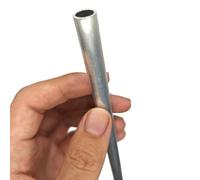 WUDOLI Manicotto for albero tubolare in alluminio 8 mm OD 32 mm Tubo in lega cava for telai di mobili e binari for tende Industria(OD 18 x ID 12mm)