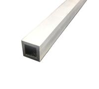 WUDOLI Profilo tubolare rettangolare in alluminio 6063 Tubo quadrato in lega di alluminio 15x40x2mm 15x50x1,2mm 16x16x1mm 18x18x1mm Industria(500mm x 18mm x 18mm x 1mm)